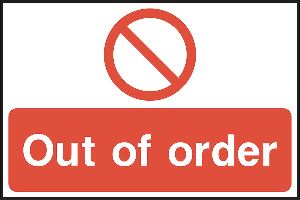 Signage: Out of Order (LOCK0014)