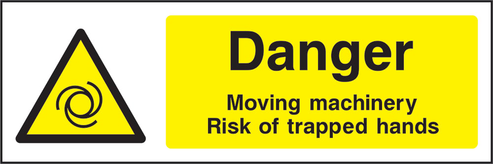Signage: Danger Moving Machinery (MACH2_1_0011)