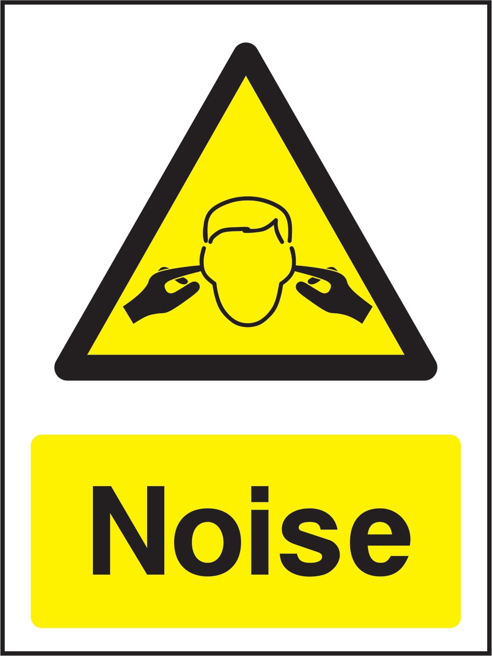 Signage: Noise Hazard (MACH2_1_0023)