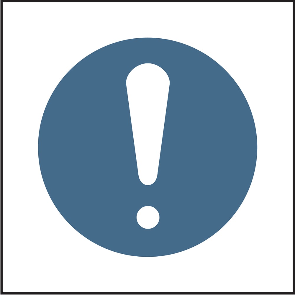 Signage: General Mandatory (MACH0049)