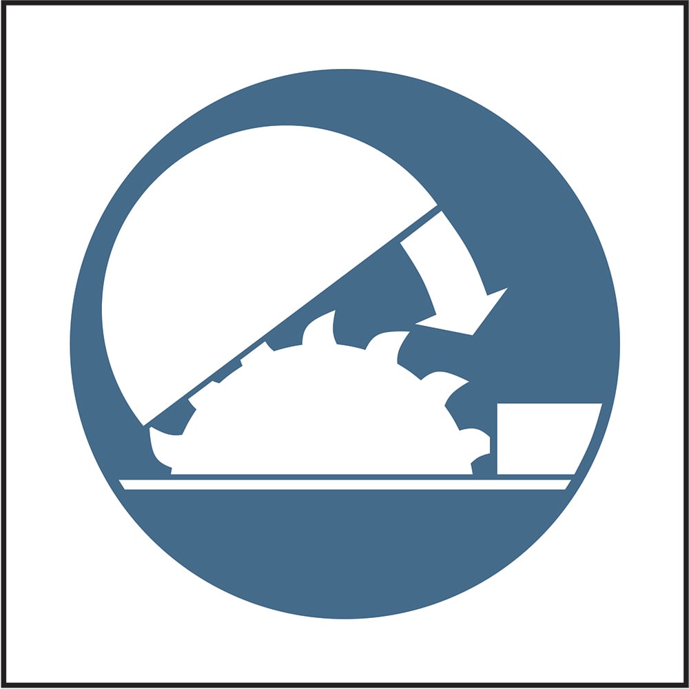 Signage: Keep Guard Closed (MACH0051)
