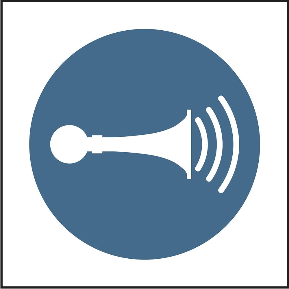 Signage: Sound Horn (MACH0054)