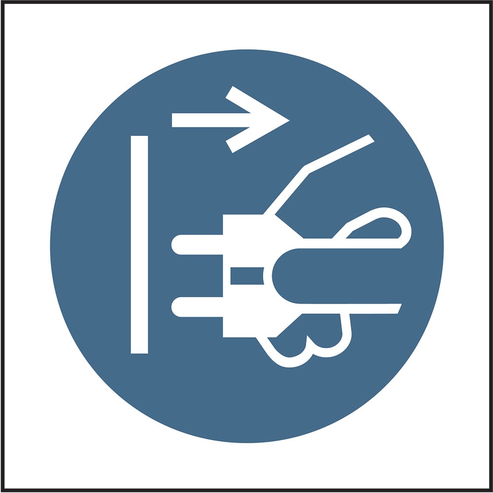 Signage: Disconnect Power Before Maintenance (MACH0058)