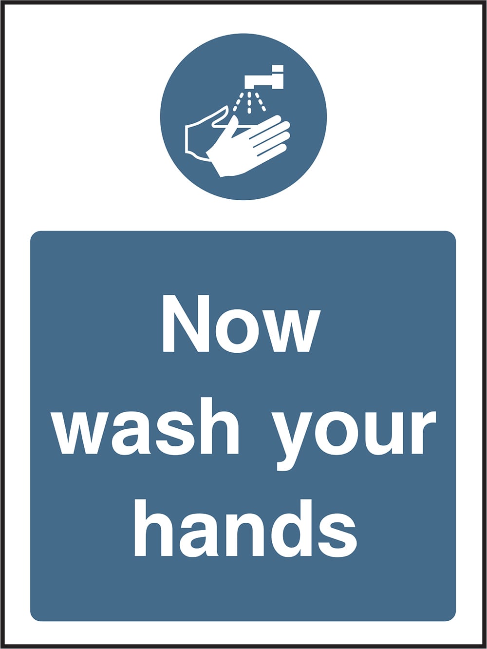 Signage: Wash Your Hands (MACH1_0033)