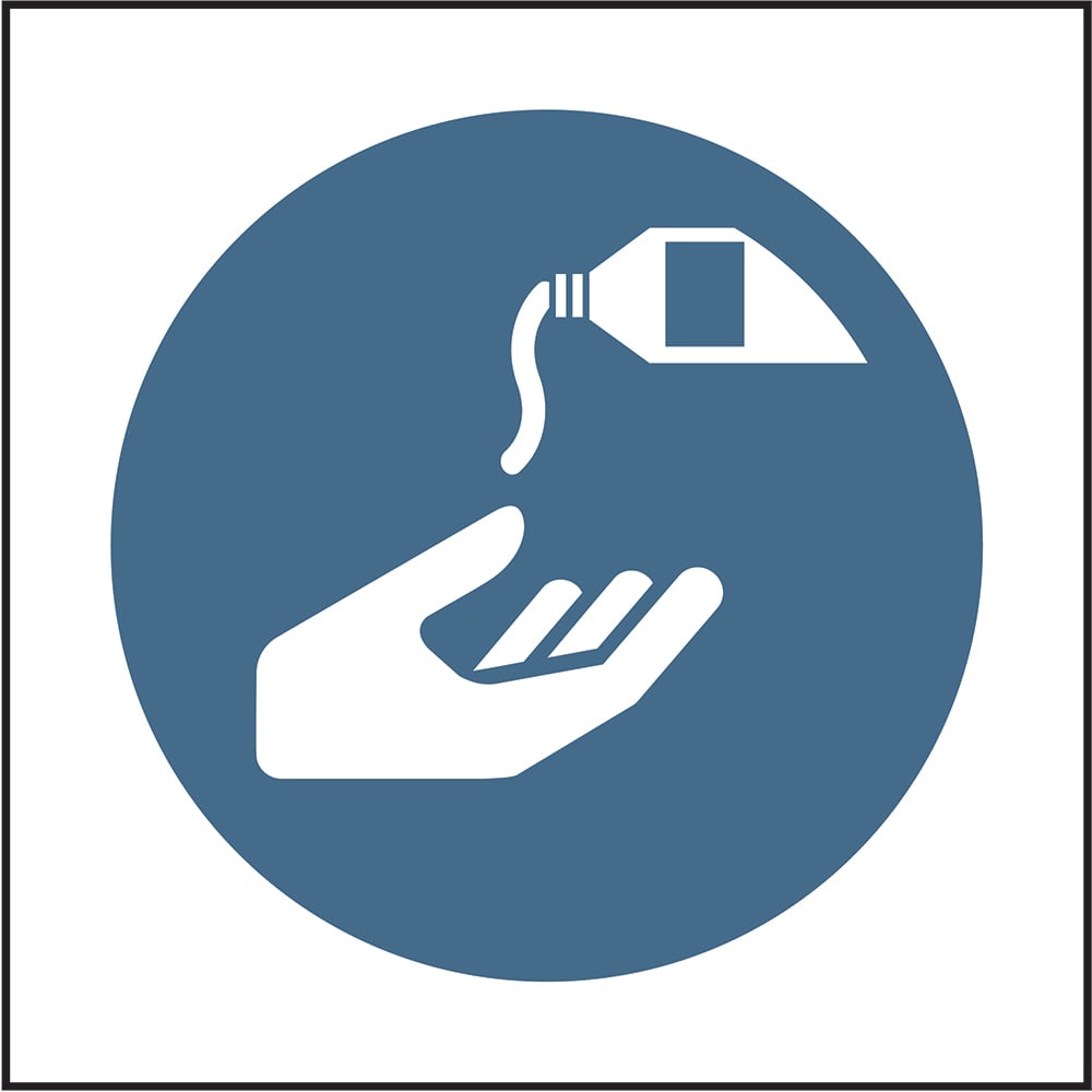 Signage: Use Hand Sanitiser (PPE0058)