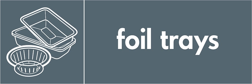 Signage: Foil Trays (META0014)