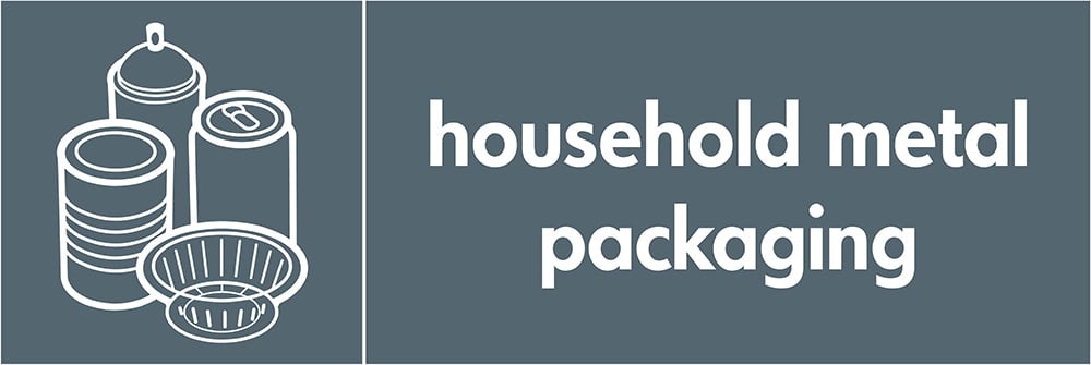Signage: Household Metal Packaging (META0016)