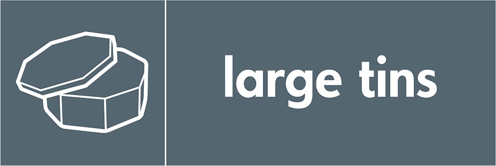 Signage: Large Tins (META0019)