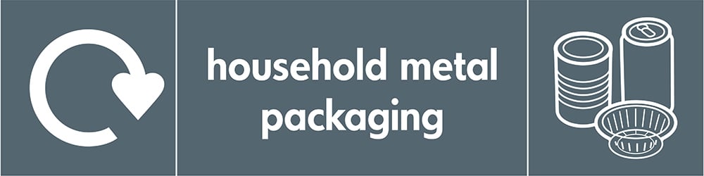 Signage: Household Metal Packaging (META0024)