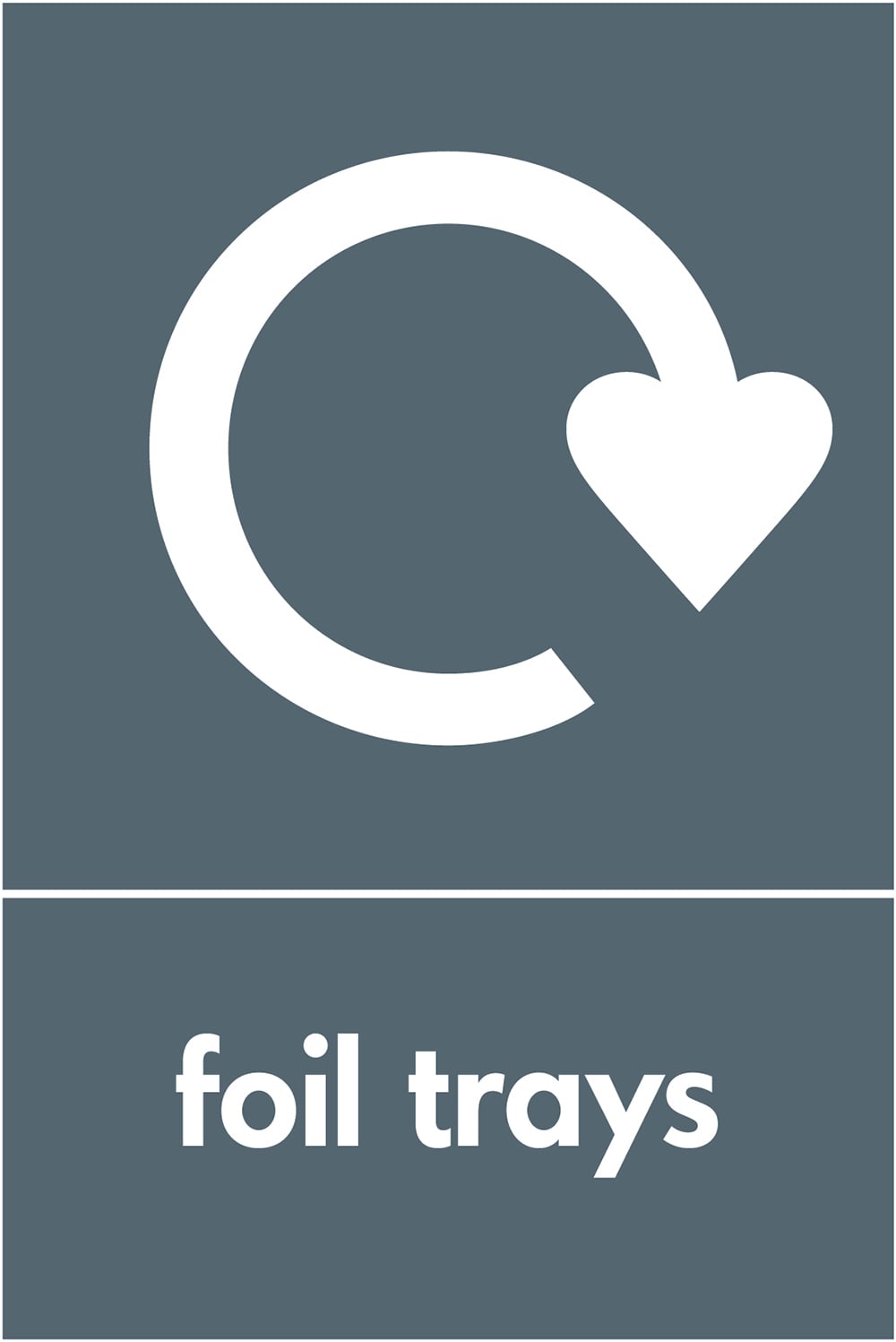 Signage: Foil Trays (META0036)
