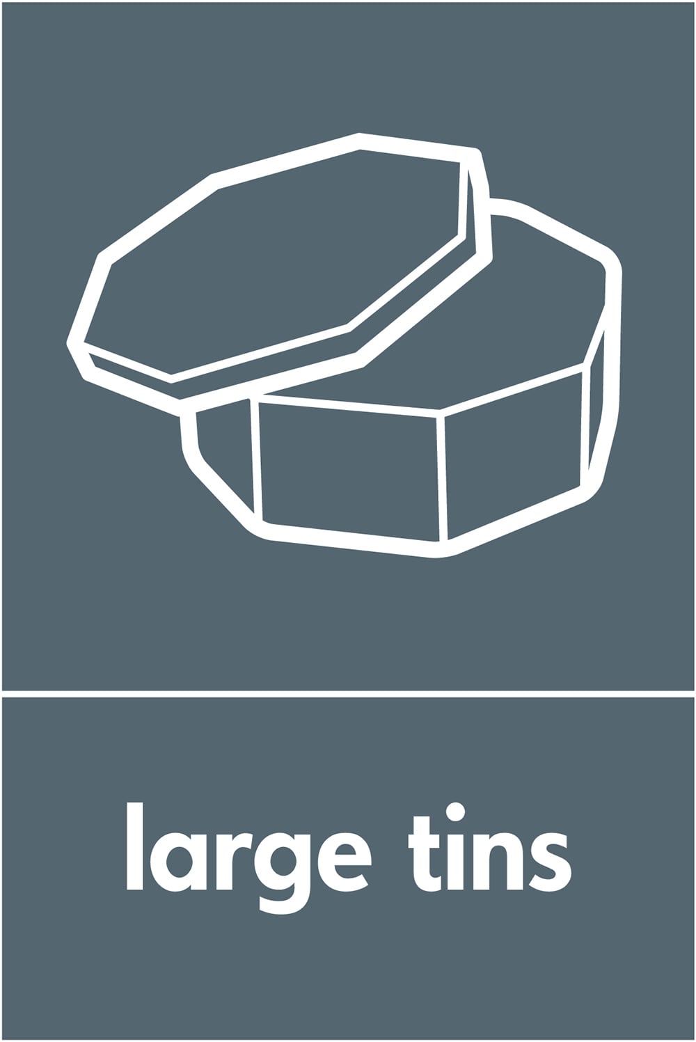 Signage: Large Tins (META0051)