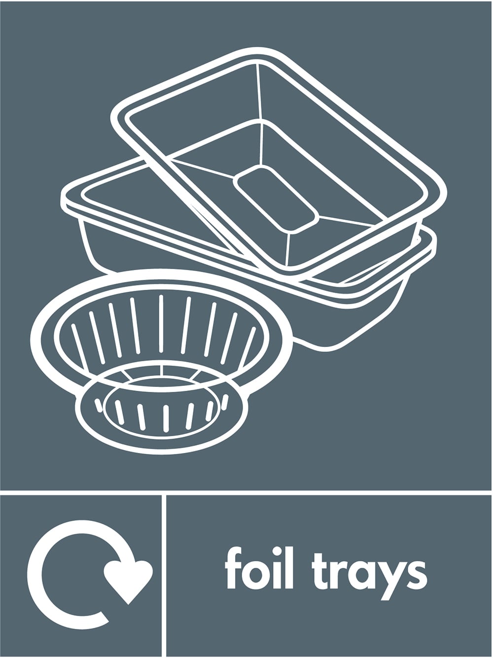 Signage: Foil Trays (META0060)