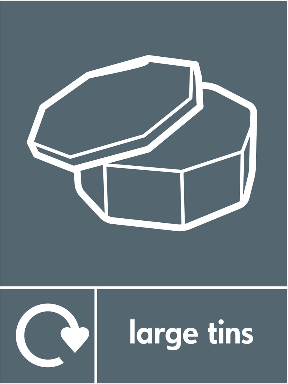 Signage: Large Tins (META0062)