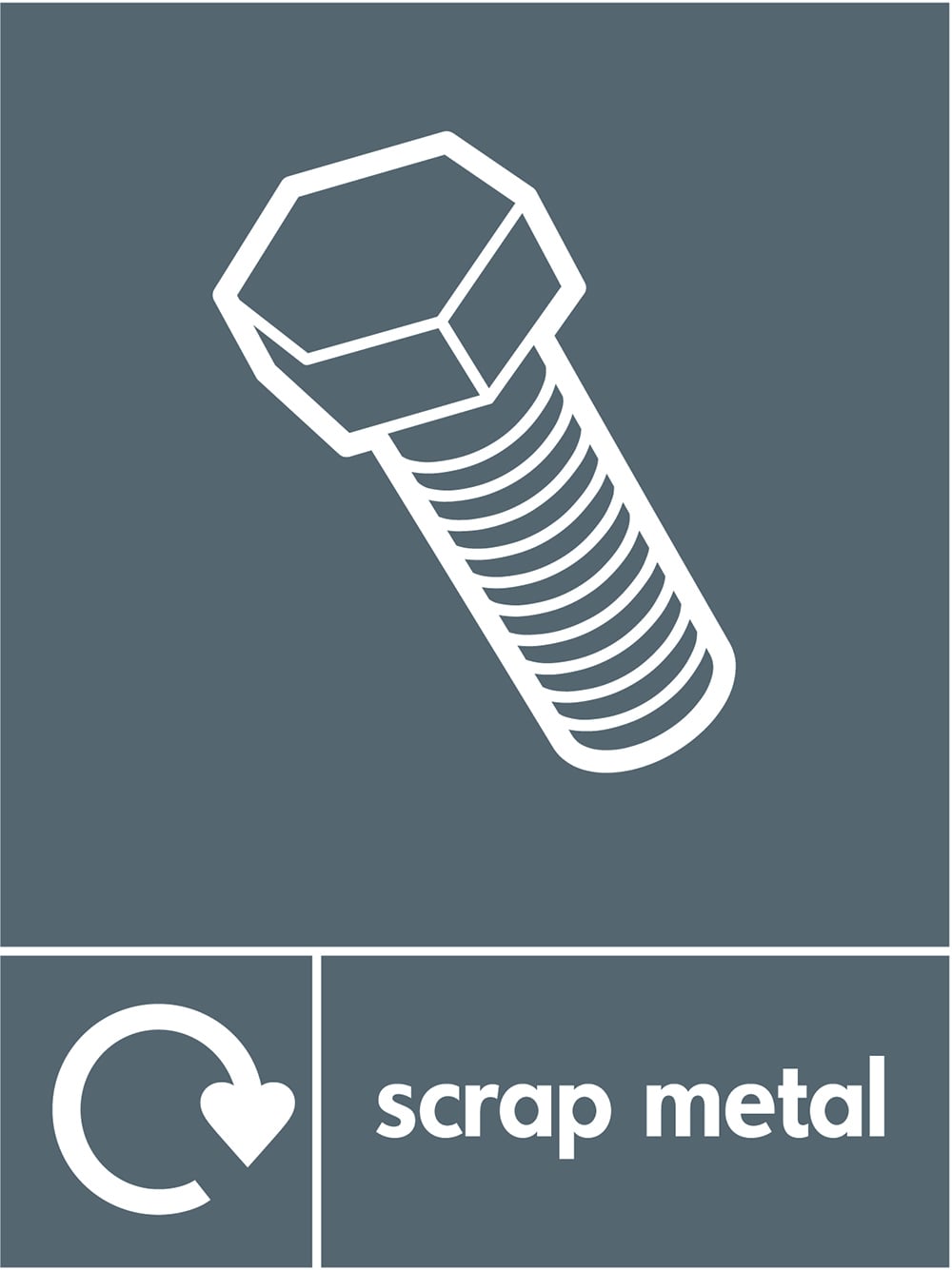 Signage: Scrap Metal (META0063)