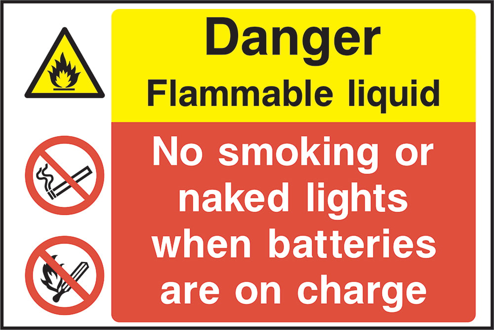 Signage: Danger Flammable Liquid (MULT0030)