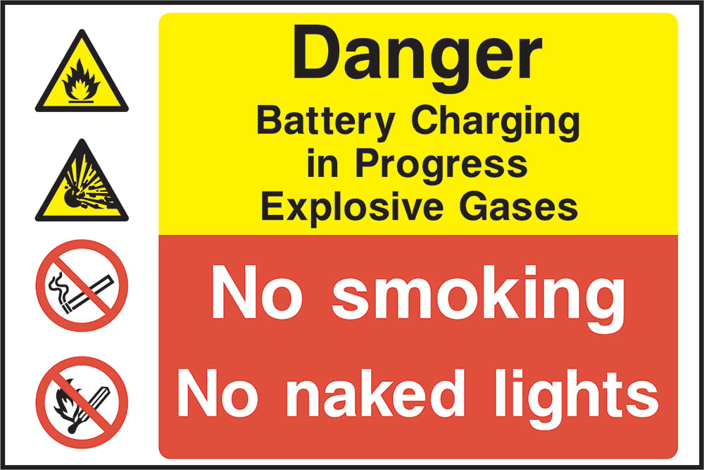 Signage: No Smoking No Naked Lights (MULT0032)
