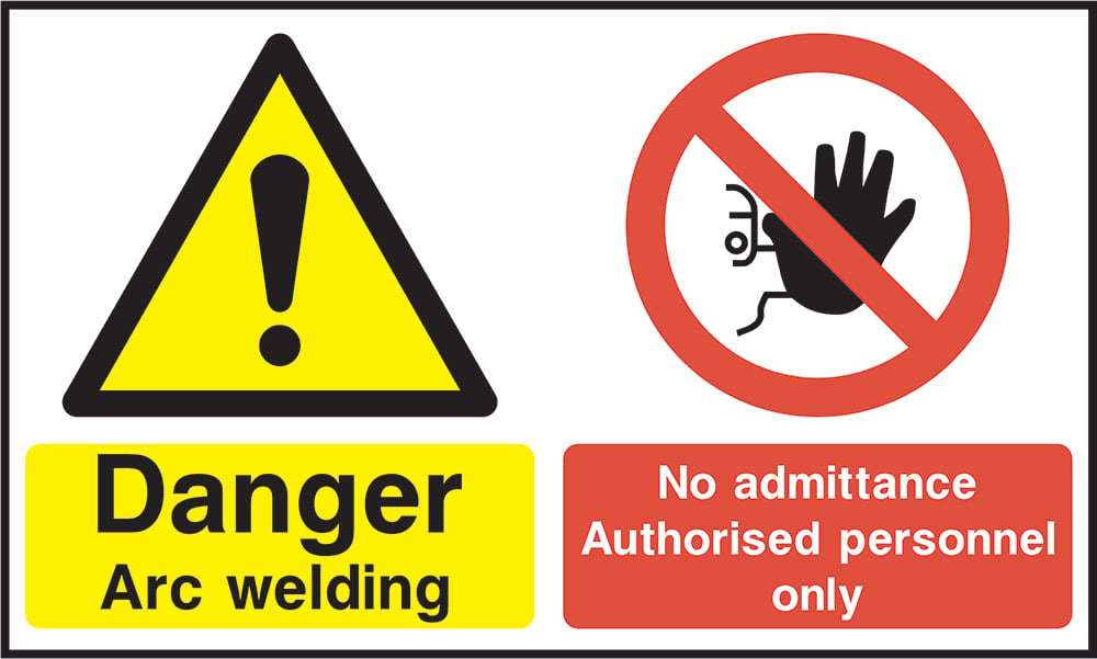 Signage: Danger Arc Welding (MULT0050)