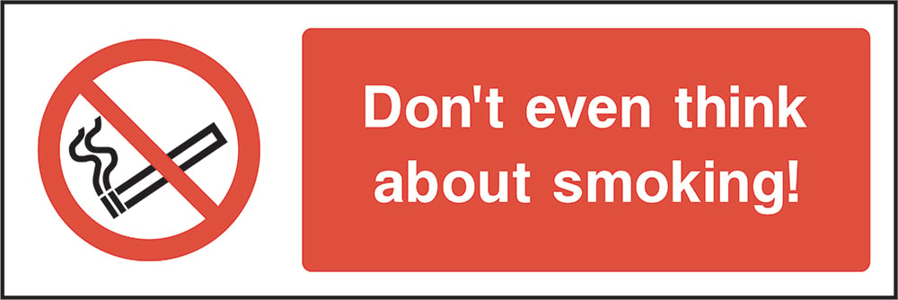 Signage: No Smoking (SMOK0030)
