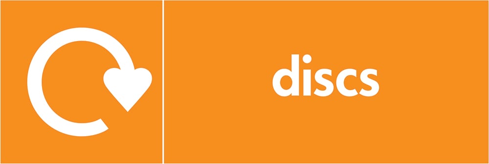 Signage: Discs Rotate Left (OTHE0004)