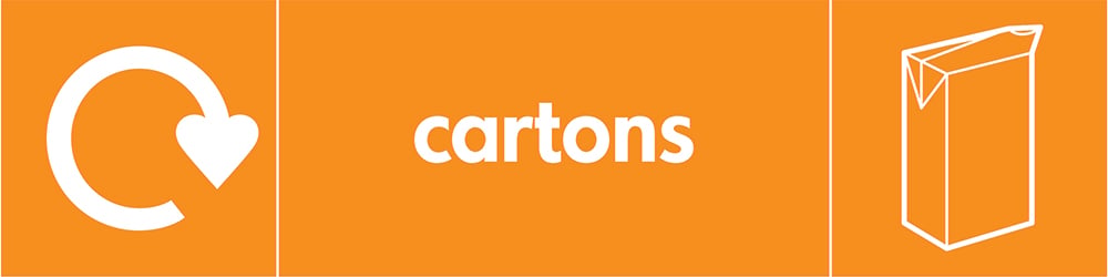 Signage: Cartons Recycling (OTHE0022)