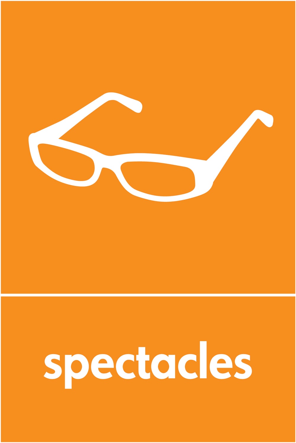 Signage: Spectacles Must Be Worn (OTHE0058)