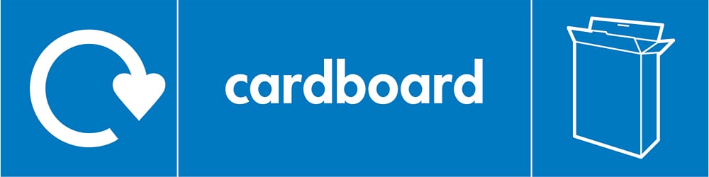 Signage: Cardboard Recycling (PAPE0018)