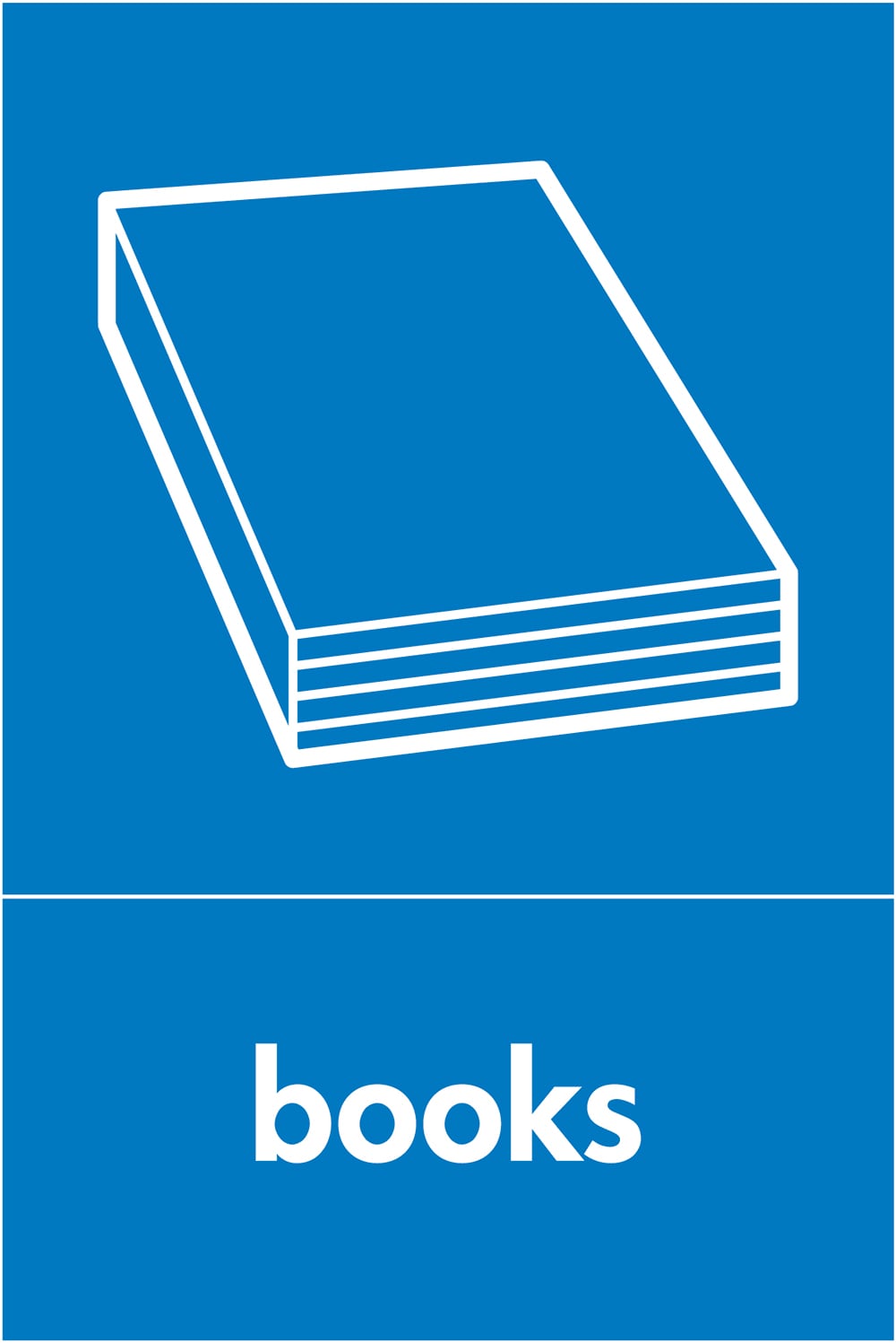 Signage: Books (PAPE0031)