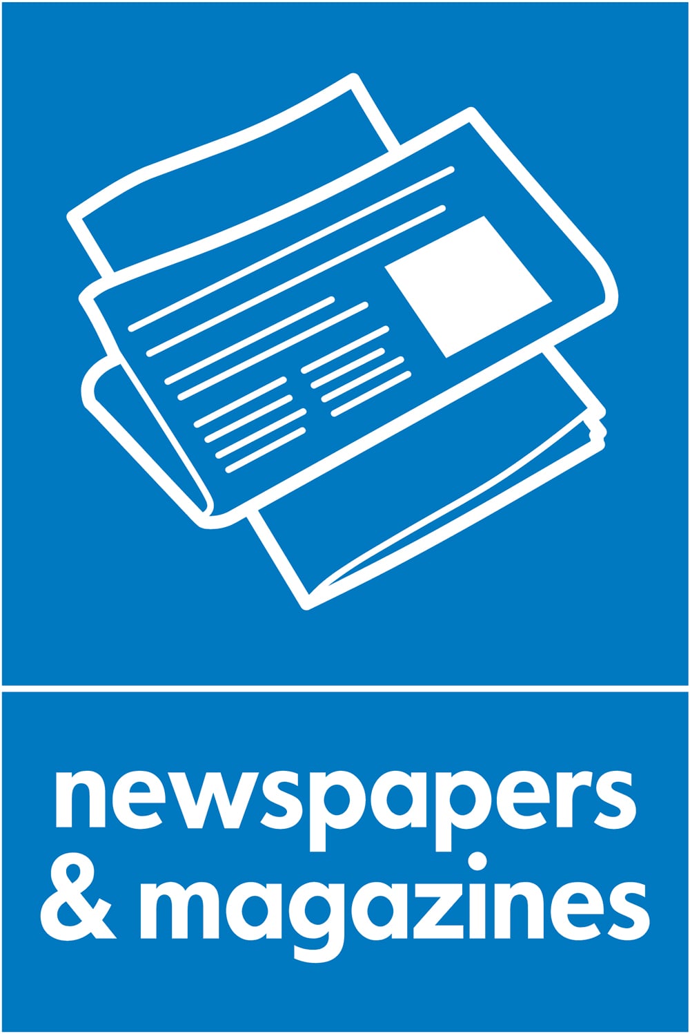 Signage: Newspapers & Magazines (PAPE0036)