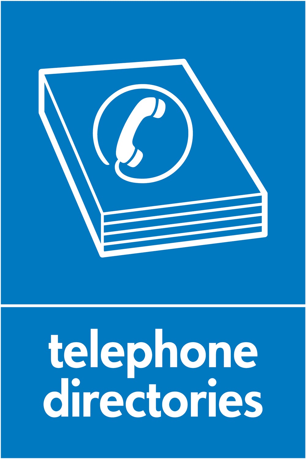 Signage: Telephone Directories (PAPE0038)
