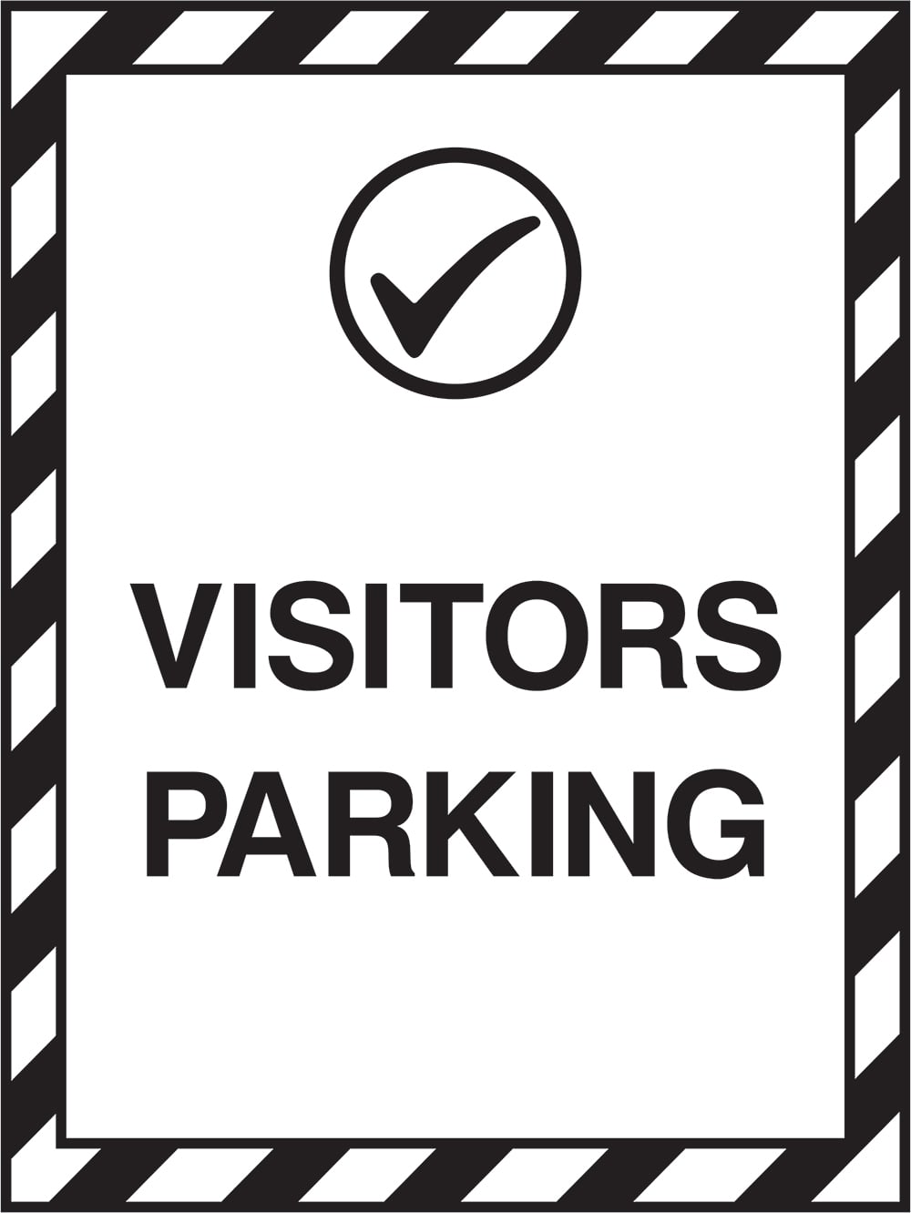 Signage: Visitors Parking (PARK0040)