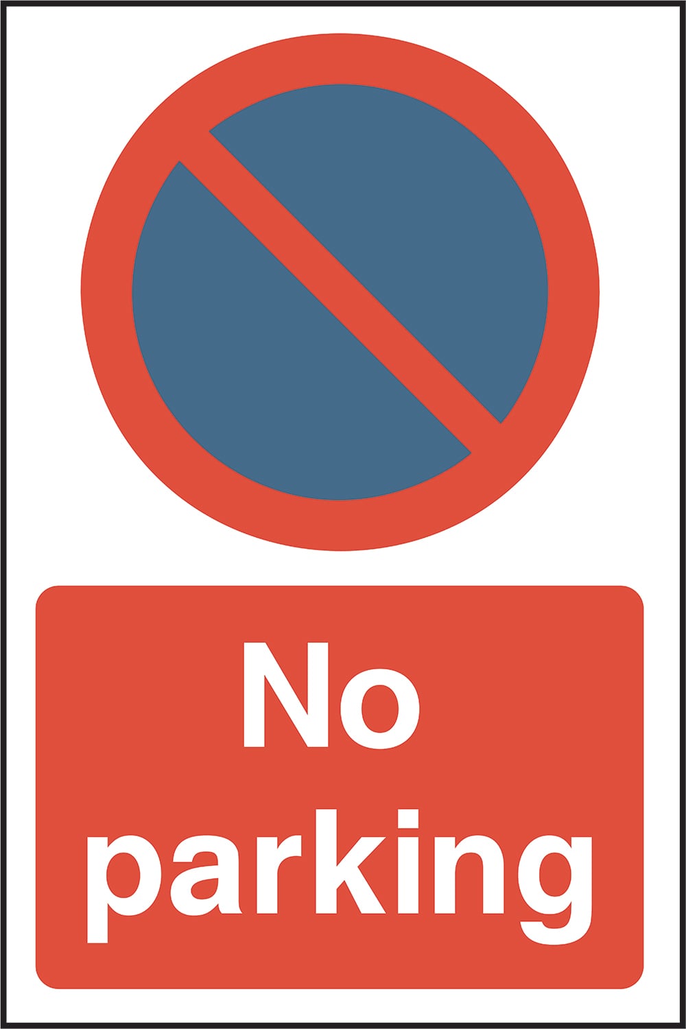 Signage: No Parking (PARK0065)