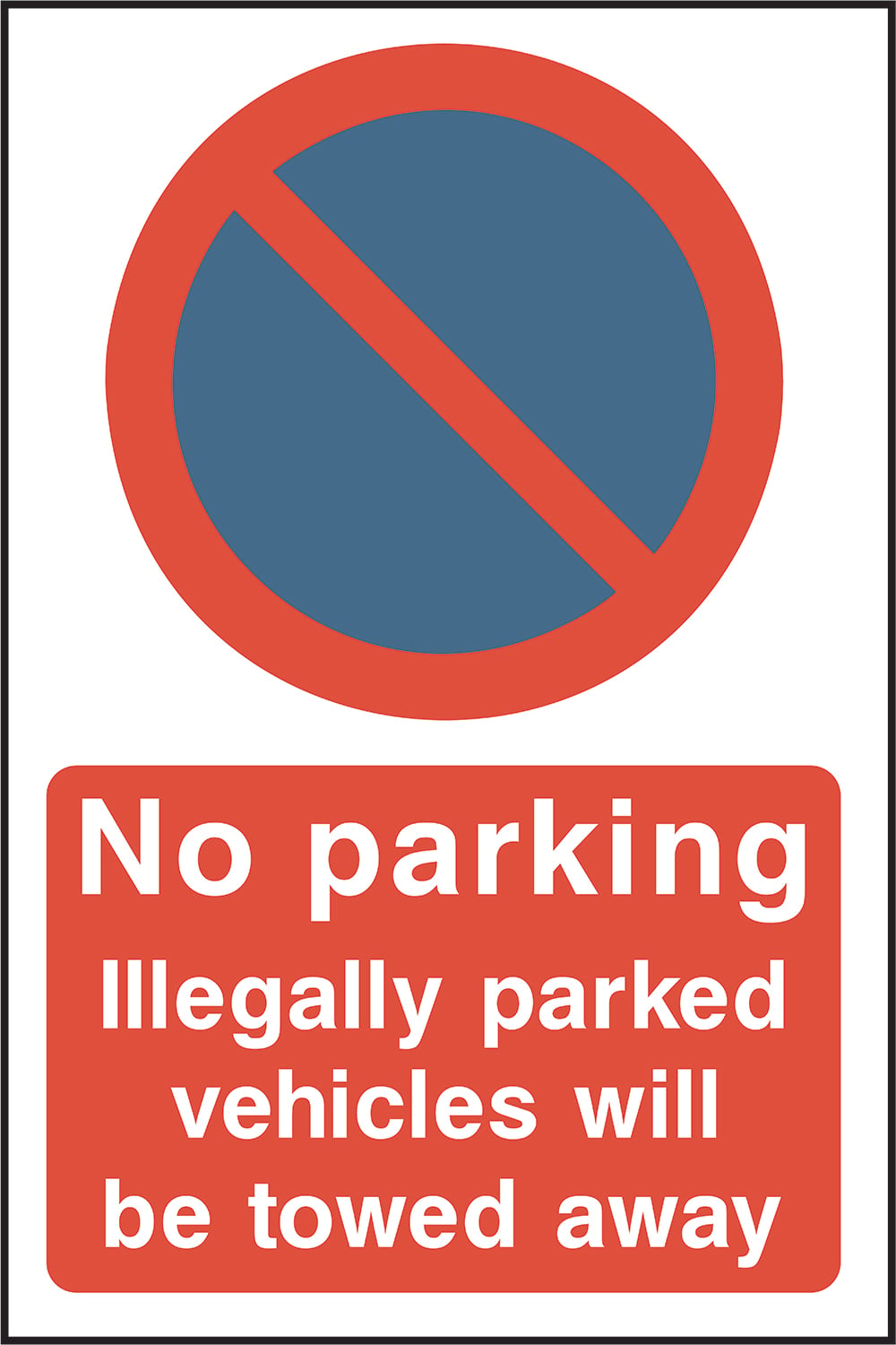 Signage: No Parking (PARK0071)