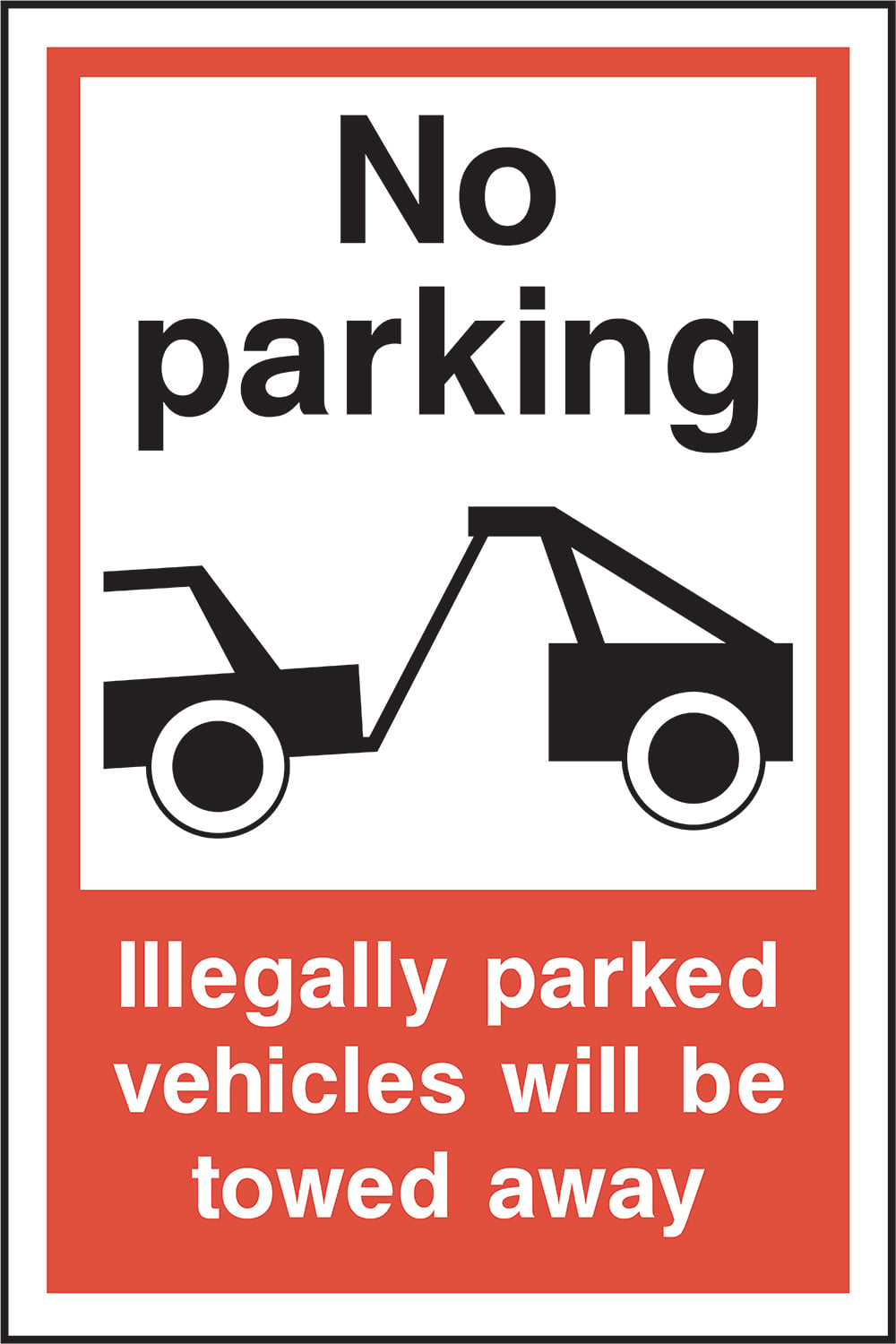 Signage: No Parking Towed Away (PARK0074)
