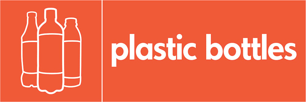 Signage: Plastic Bottles (PLAS0008)