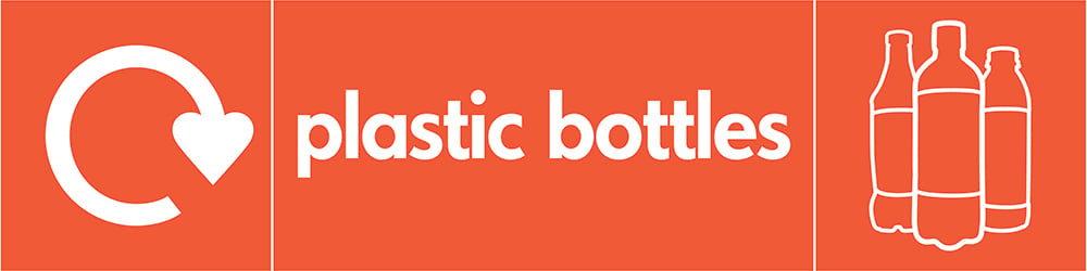 Signage: Plastic Bottles Recycling (PLAS0013)