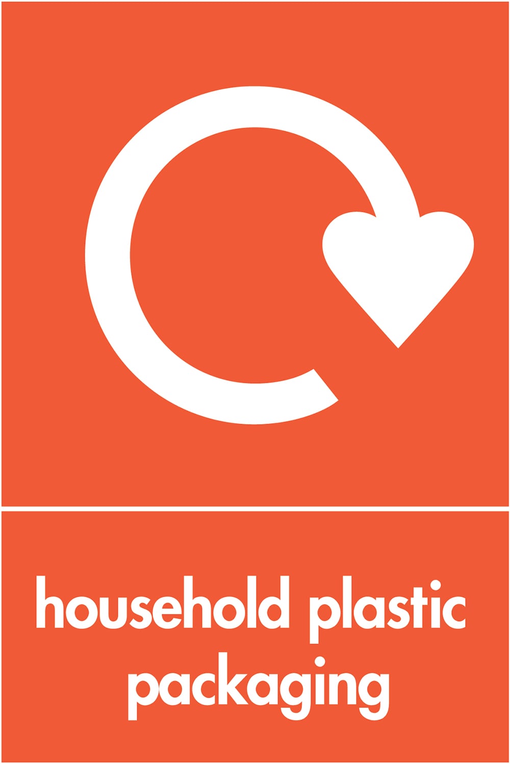 Signage: Household Plastic Packaging (PLAS0016)