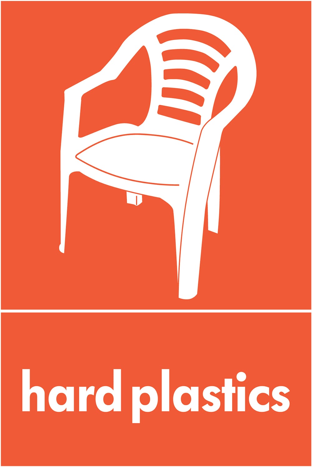 Signage: Hard Plastics Disposal (PLAS0019)