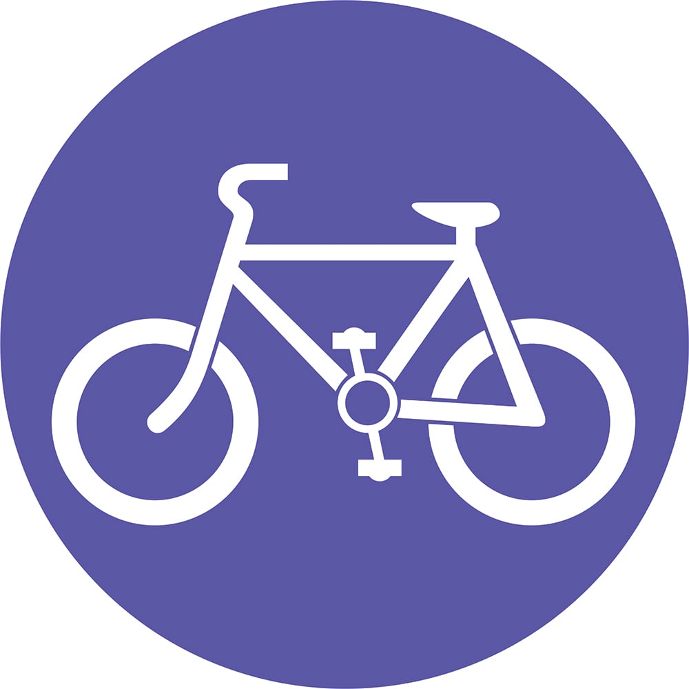 Signage: Cycle Route (REGU0022)