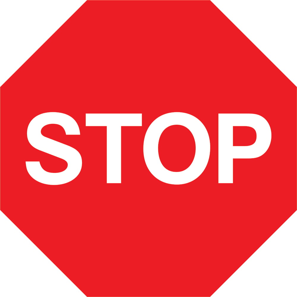 Signage: Stop (REGU0034)