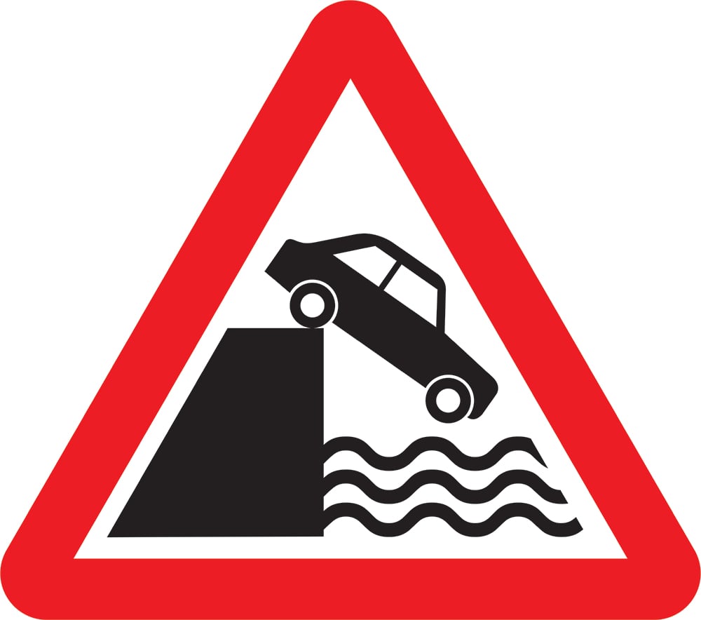 Signage: Danger Deep Water (WARN0005)