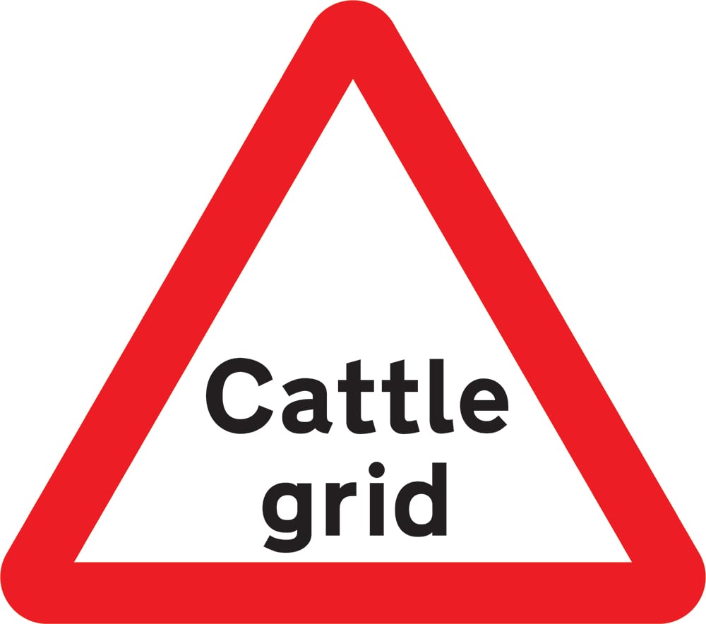 Signage: Cattle Grid (WARN0033)