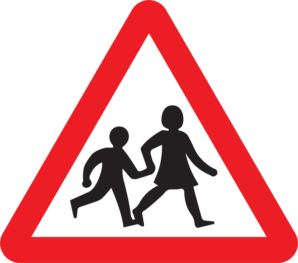 Signage: Children Crossing (WARN0045)