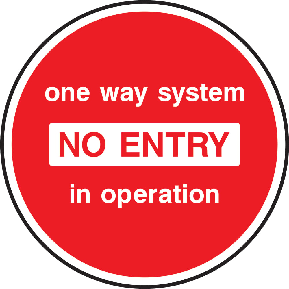 Signage: No Entry (FLOO0040)