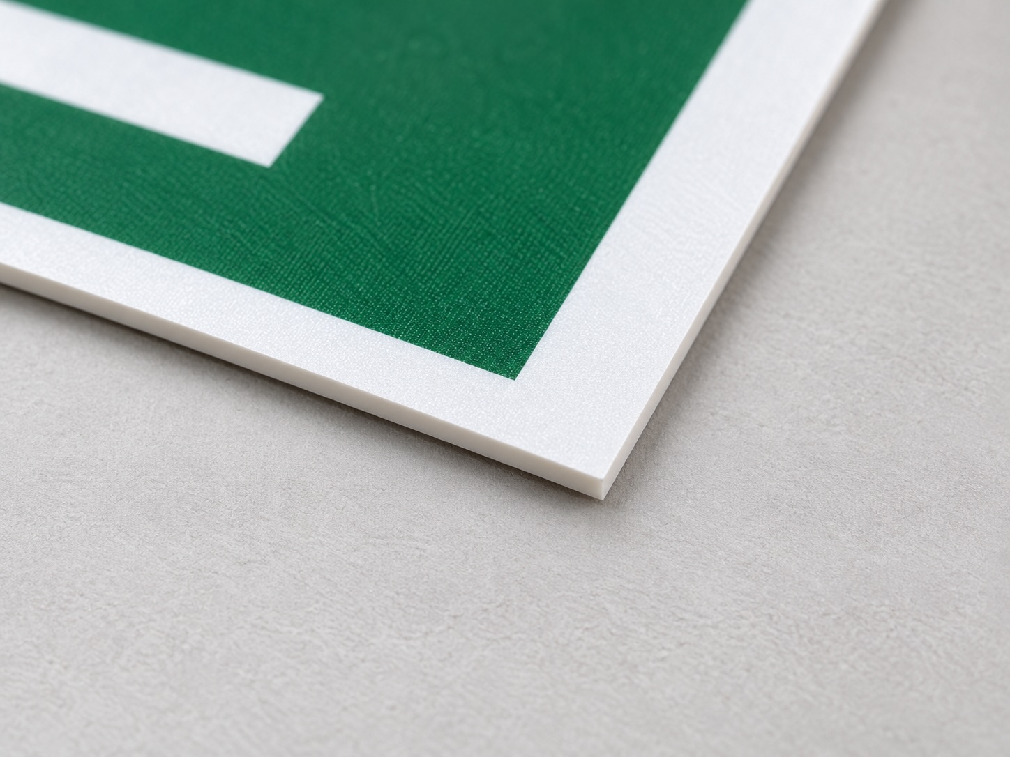Press North Health & Safety Sign Materials: 1mm Rigid Plastic - Lightweight