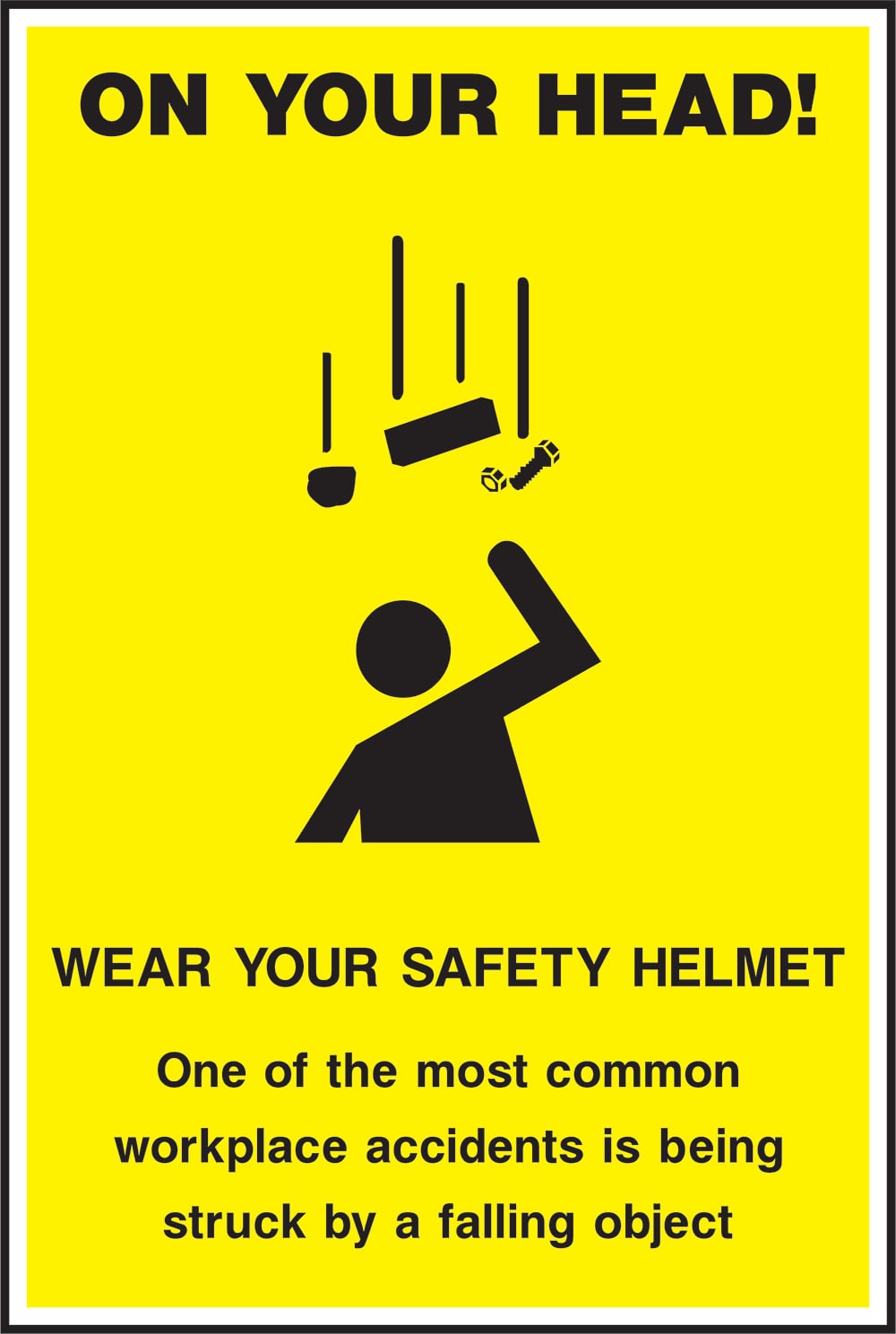 Signage: Wear Your Safety Helmet (POST0003)