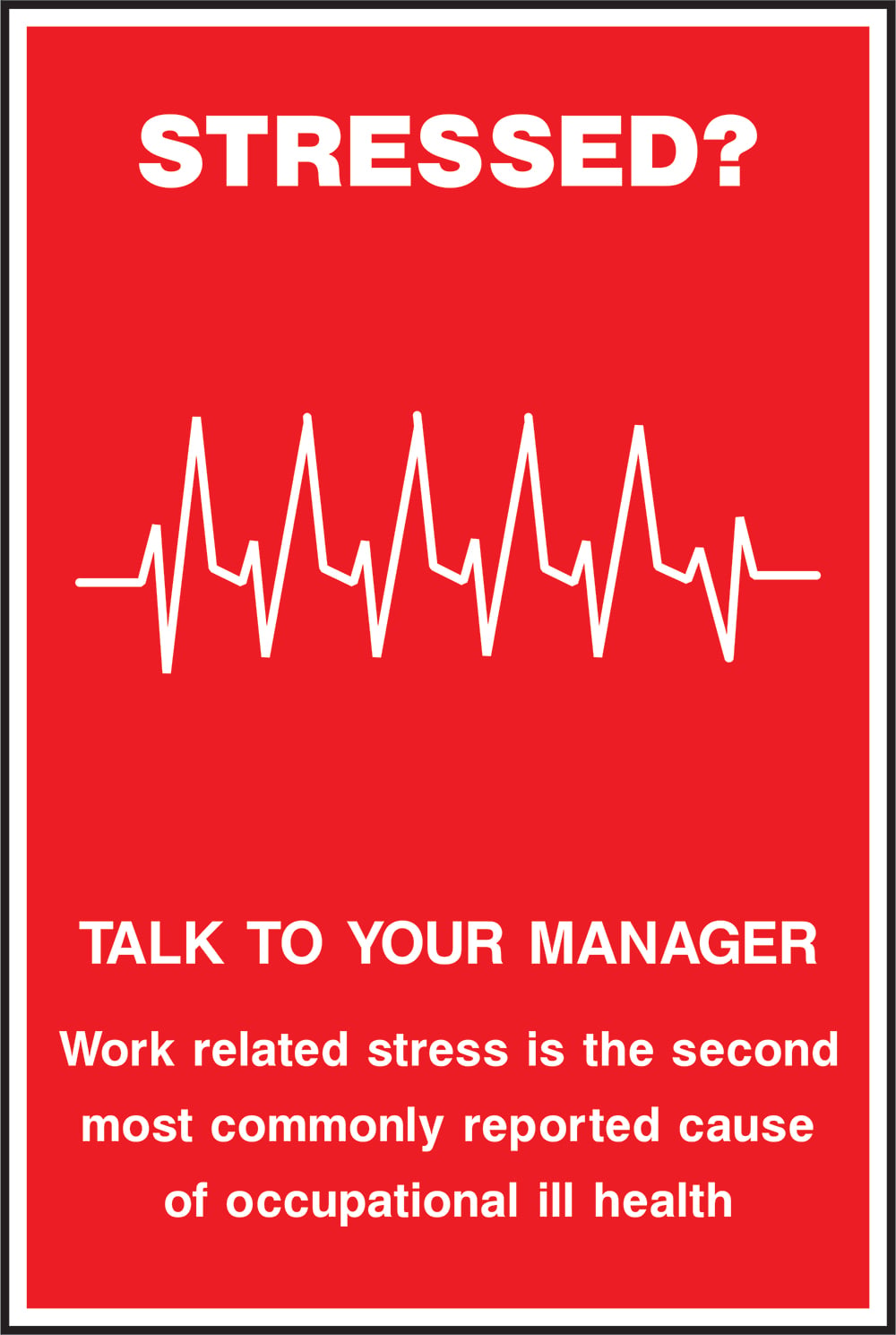 Signage: Talk to Your Manager (POST0009)