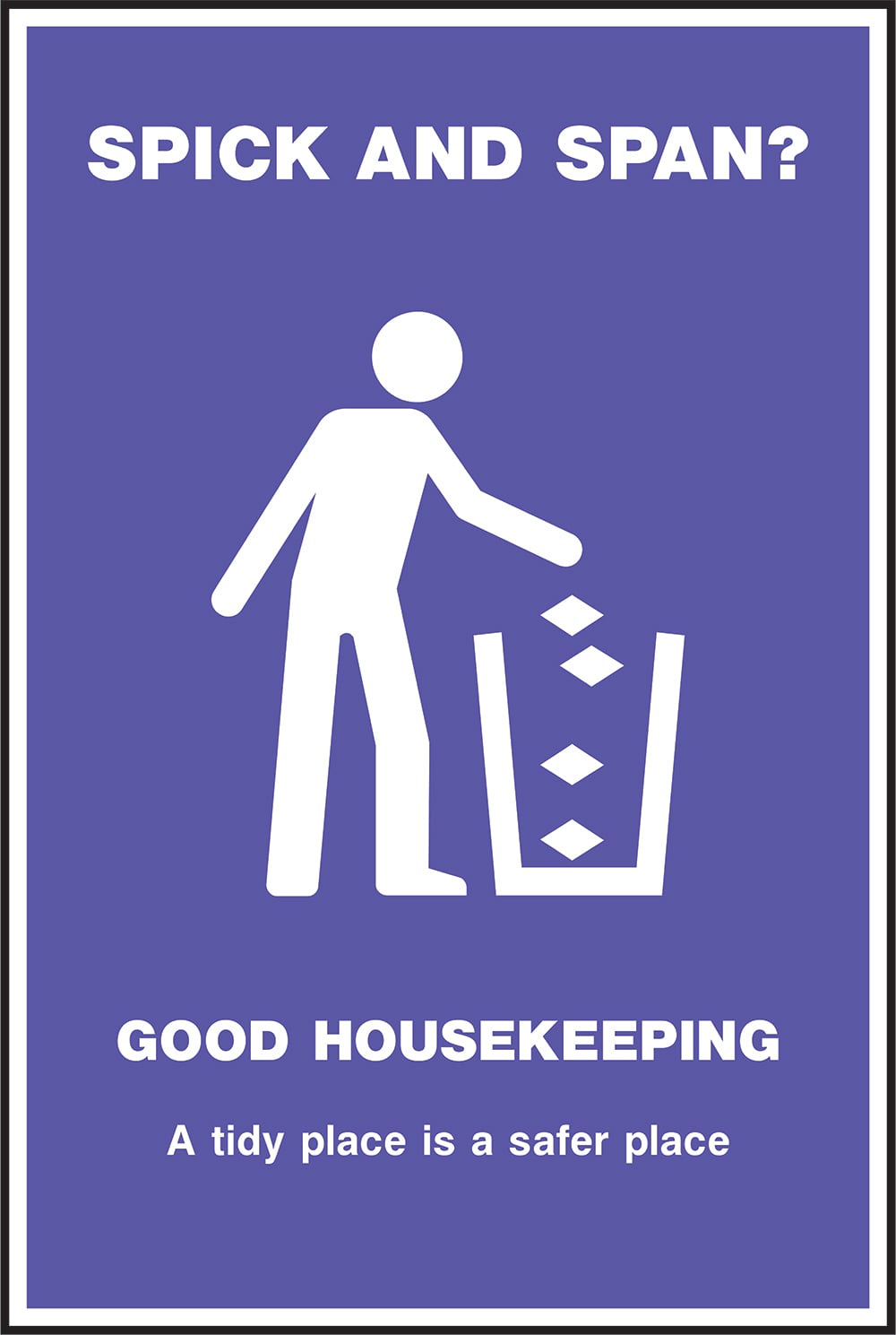 Signage: Good Housekeeping (POST0016)