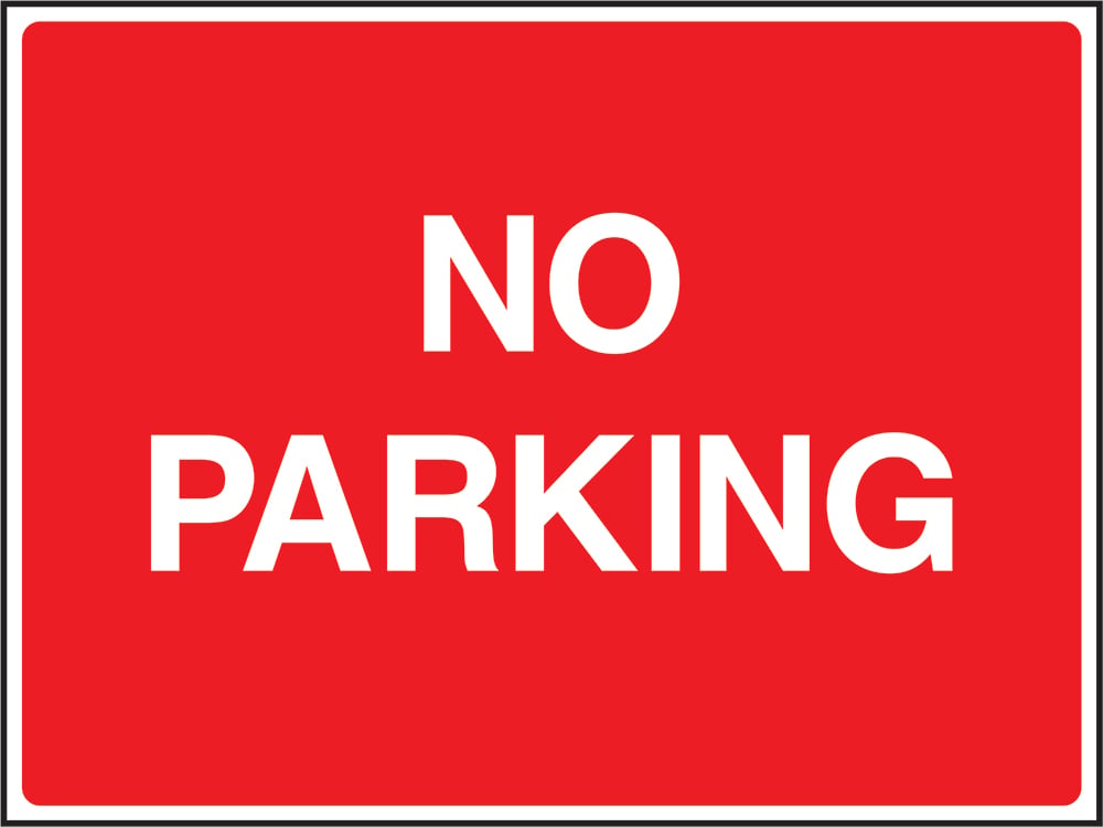 Signage: No Parking (SITE0018)