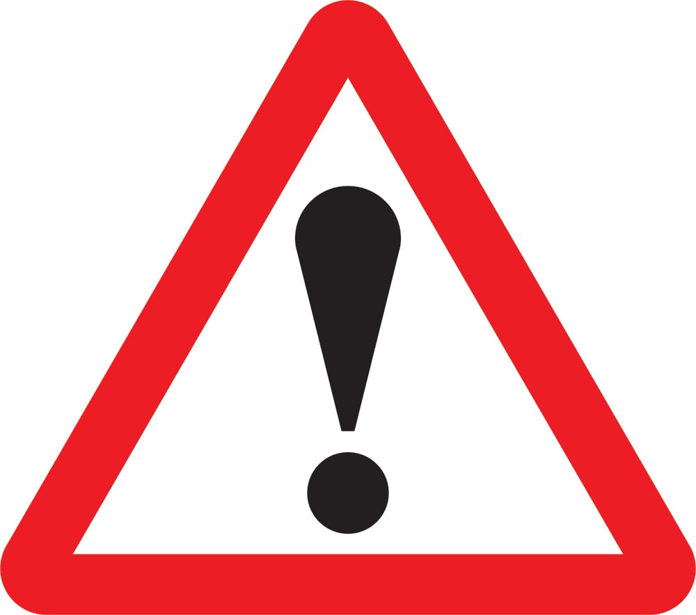 Signage: General Warning (TEMP0022)