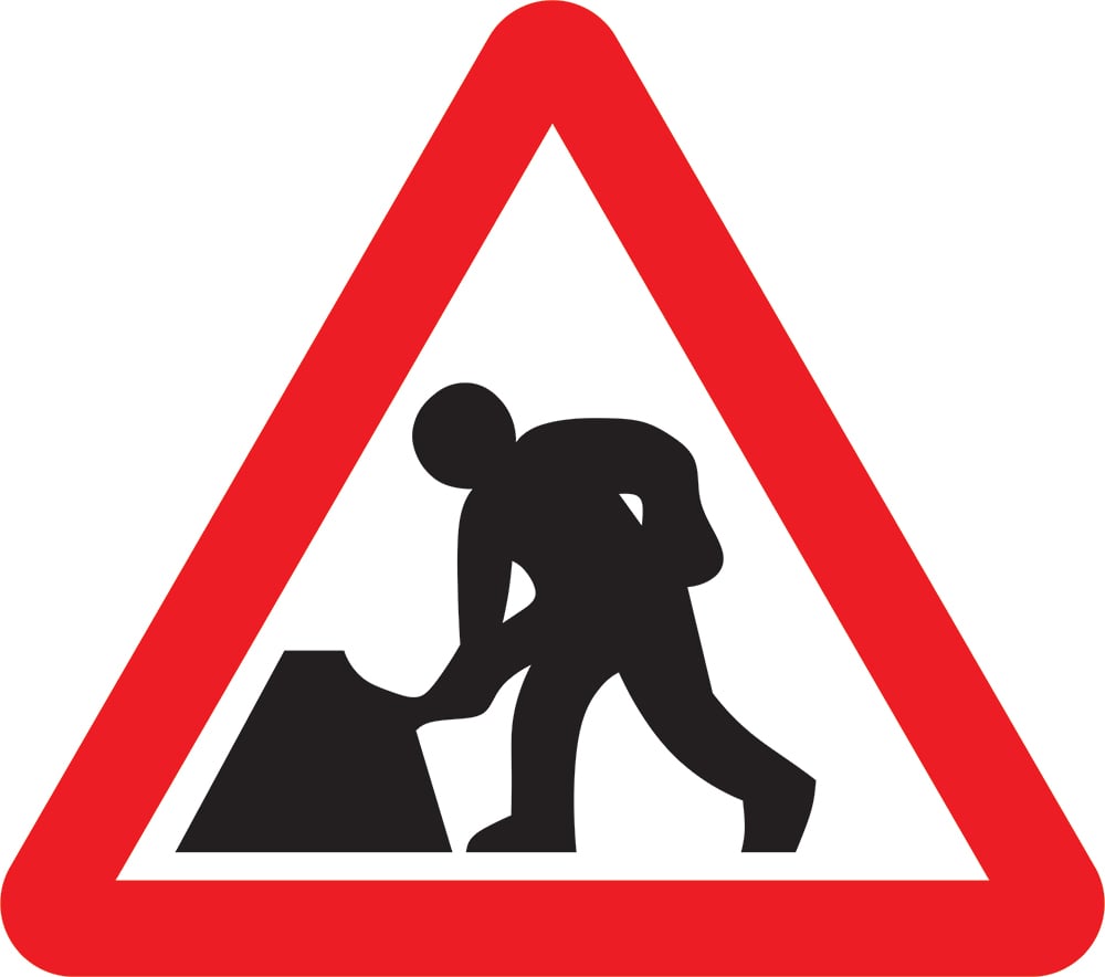 Signage: Roadworks (TEMP0026)